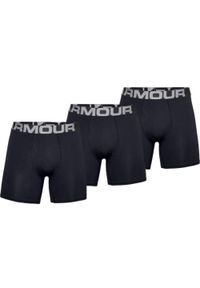 Bokserki Under Armour Rival Charged Cotton 3 Pack Black 2021. Kolor: czarny. Sport: fitness
