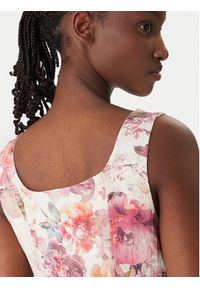 Rinascimento Sukienka koktajlowa CFC0020272002 Kremowy Regular Fit. Kolor: kremowy. Materiał: wiskoza. Styl: wizytowy #5