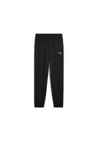 Puma - Męskie tkane spodnie Essentials PUMA. Kolor: wielokolorowy, szary, fioletowy, czarny. Materiał: dresówka #1