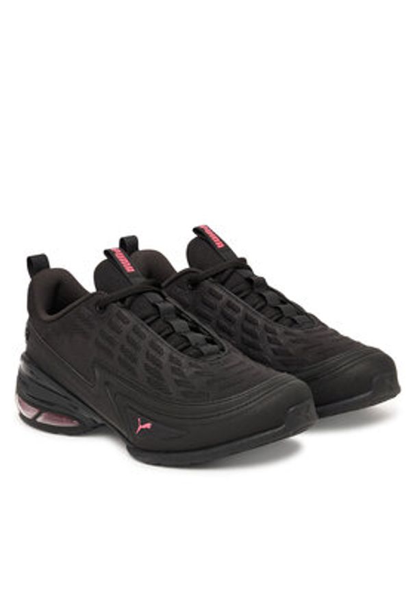 Puma Sneakersy Meza 312044 10 Czarny. Kolor: czarny. Materiał: materiał