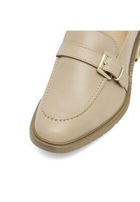 Lasocki Loafersy WB-MALMA-02 Beżowy. Kolor: beżowy. Materiał: skóra #7