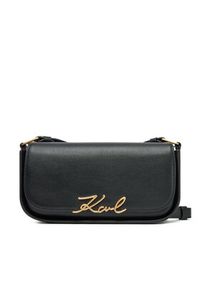 Karl Lagerfeld - KARL LAGERFELD Torebka A1W30039 Czarny. Kolor: czarny. Materiał: skórzane #3