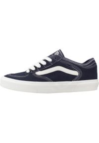 Vans - Kapcie VANS ROWLEY CLASSIC Niebieski. Kolor: niebieski. Materiał: tkanina, skóra. Model: Vans Classic. Sport: turystyka piesza