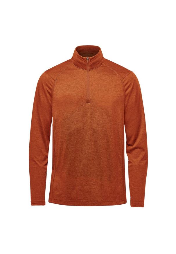 STORMTECH - Bluza Męska Milano Quarter Zip. Kolor: brązowy. Styl: sportowy