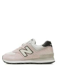 New Balance Sneakersy WL574PB Różowy. Kolor: różowy. Materiał: skóra, zamsz. Model: New Balance 574 #5