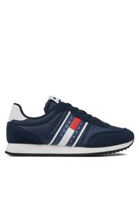 Sneakersy Tommy Jeans. Okazja: na co dzień. Kolor: niebieski. Styl: casual #1