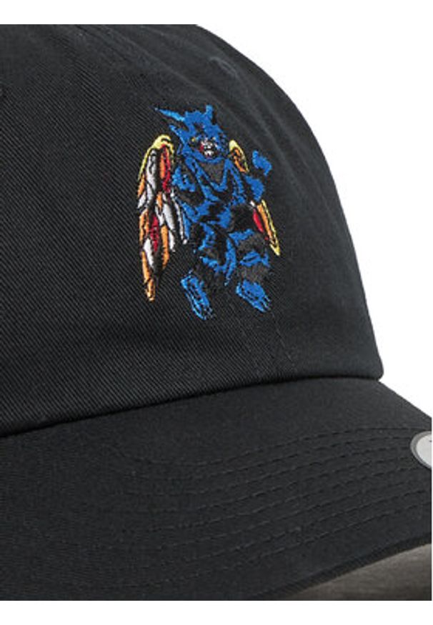 Volcom Czapka z daszkiem Fa Bob Mollena D5512512 Czarny. Kolor: czarny. Materiał: materiał, bawełna