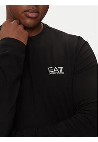 EA7 Emporio Armani Longsleeve 8NPT28 PJVQZ 1200 Czarny Regular Fit. Kolor: czarny. Materiał: bawełna. Długość rękawa: długi rękaw #4