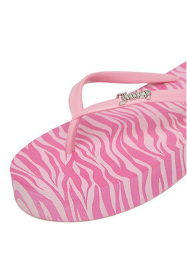 Juicy Couture Japonki 800290 Różowy. Kolor: różowy. Materiał: syntetyk