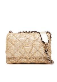 Guess Torebka Giully II Mini HWQW96 73740 Złoty. Kolor: złoty