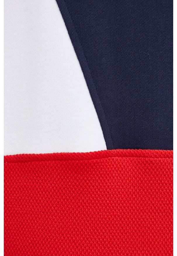 Lacoste Bluza bawełniana męska kolor granatowy wzorzysta. Okazja: na co dzień. Kolor: niebieski. Materiał: bawełna. Styl: casual