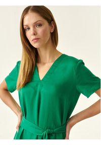 Tatuum Sukienka codzienna Gogi T2305.196 Zielony Regular Fit. Okazja: na co dzień. Kolor: zielony. Materiał: lyocell. Typ sukienki: proste. Styl: casual
