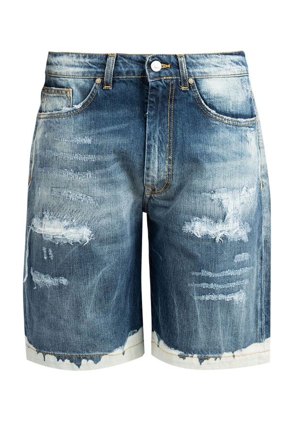Takeshy Kurosawa Szorty "Commando" | 83271 | Mężczyzna | Niebieski. Okazja: na co dzień. Kolor: niebieski. Materiał: bawełna. Styl: casual