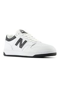 Buty New Balance sportowe BB480LBK białe. Okazja: na co dzień. Kolor: biały. Materiał: materiał, syntetyk, dresówka, skóra. Szerokość cholewki: normalna. Sport: turystyka piesza #4