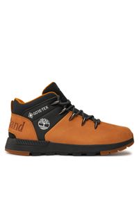 Timberland Trzewiki Sprint Trekker Mid Gtx TB1A2QZE2311 Beżowy. Kolor: beżowy. Materiał: nubuk, skóra