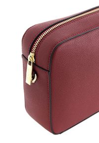 Ochnik - Torebka damska. Kolor: czerwony. Materiał: skórzane. Styl: casual. Rodzaj torebki: na ramię #7