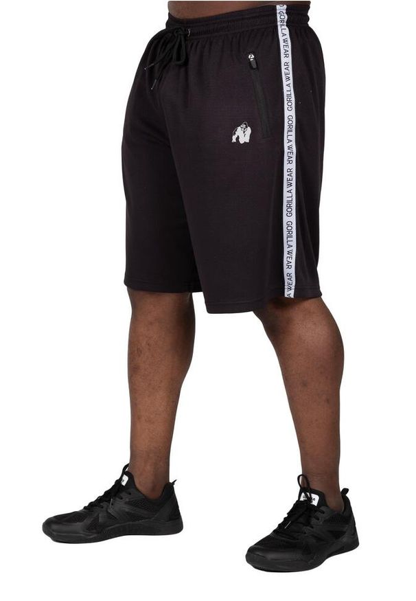GORILLA WEAR - Reydon Mesh Szorty 2.0 - Czarny. Kolor: czarny. Materiał: mesh. Sport: fitness