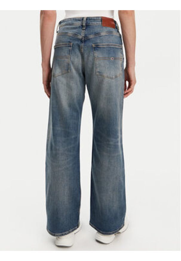 Tommy Jeans Jeansy Mia DW0DW21280 Granatowy Straight Fit. Kolor: niebieski