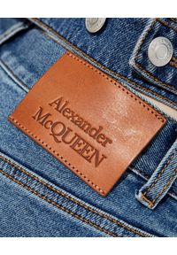Alexander McQueen - ALEXANDER MCQUEEN - Niebieskie jeansy Skinny. Stan: podwyższony. Kolor: niebieski #2