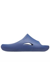 Klapki Crocs Mellow Slide 208392-402 - niebieskie. Kolor: niebieski. Materiał: guma. Sezon: lato. Styl: klasyczny