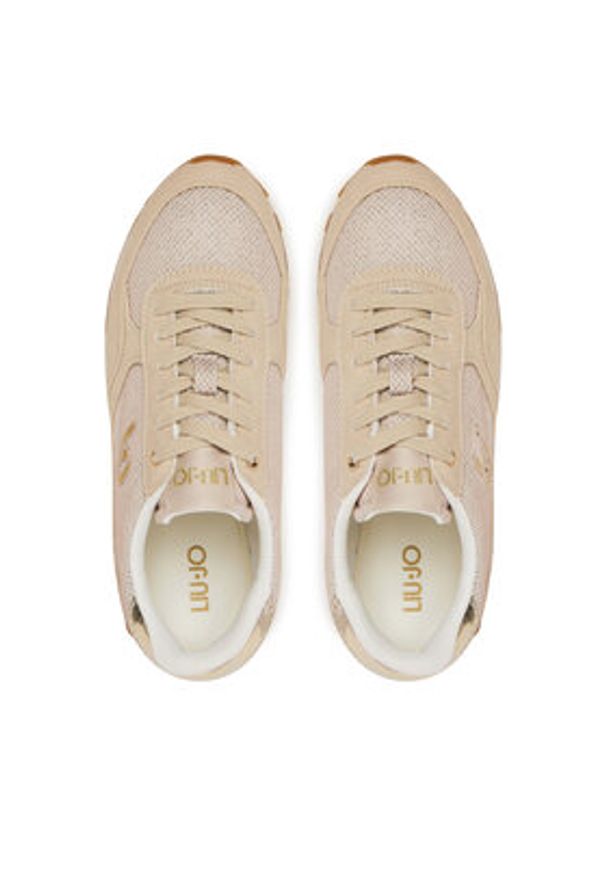 Liu Jo Sneakersy Evelyn 915 4A5721 TX081 Beżowy. Kolor: beżowy. Materiał: skóra
