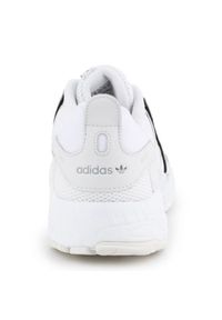 Adidas - Buty adidas Eqt Gazelle M EE7744 białe. Zapięcie: pasek. Kolor: biały. Materiał: materiał, skóra. Szerokość cholewki: normalna. Wzór: paski. Model: Adidas EQT Support, Adidas Gazelle #2