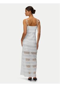 Vero Moda Sukienka wieczorowa Lucia 10348443 Kremowy Regular Fit. Kolor: kremowy. Materiał: syntetyk. Styl: wizytowy #5