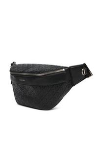 Calvin Klein Saszetka nerka Emblem Emboss Waistbag LV04D3205G Czarny. Kolor: czarny. Materiał: skóra #5