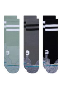 Skarpety biegowe Stance Franchise Crew 3 Pack. Kolor: wielokolorowy. Sport: joga i pilates #1