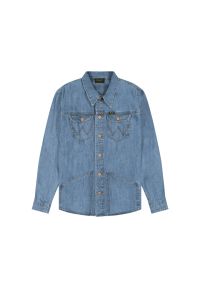 Wrangler - MESKA KOSZULA WRANGLER WRANGE SHIRT HARBOR BLUE 112377969 #6