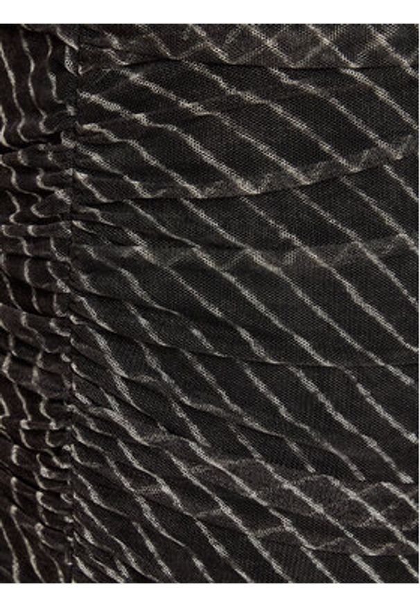 DKNY Sukienka koktajlowa P4ADEWPO Czarny Regular Fit. Kolor: czarny. Materiał: bawełna. Styl: wizytowy