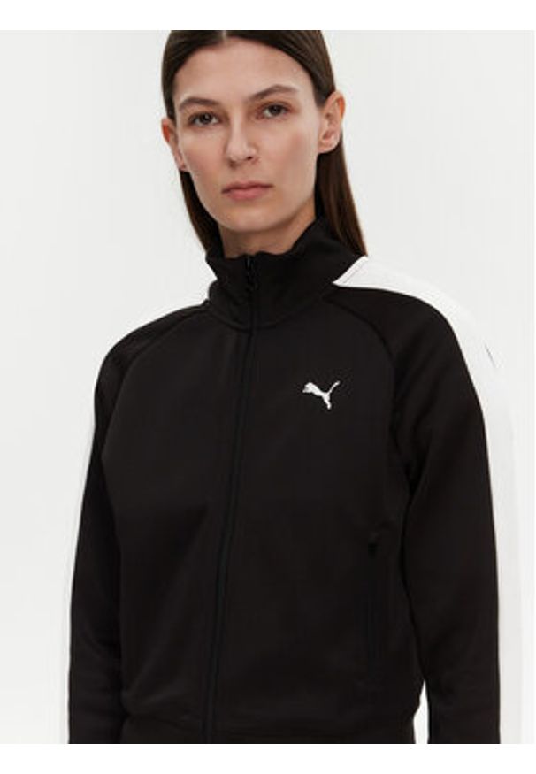 Puma Bluza T7 Always On 629796 Czarny Regular Fit. Kolor: czarny. Materiał: bawełna