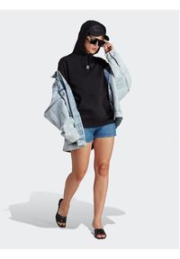 Adidas - adidas Bluza adicolor Essentials Fleece IA6420 Czarny Regular Fit. Kolor: czarny. Materiał: bawełna #4