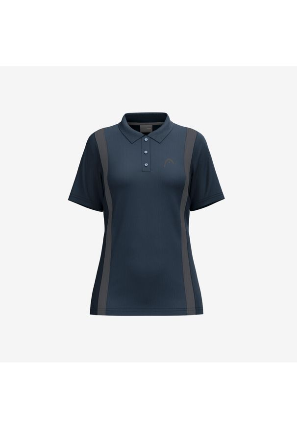 Head - CLUB 25 TECH Polo Shirt Women. Typ kołnierza: polo. Kolor: niebieski