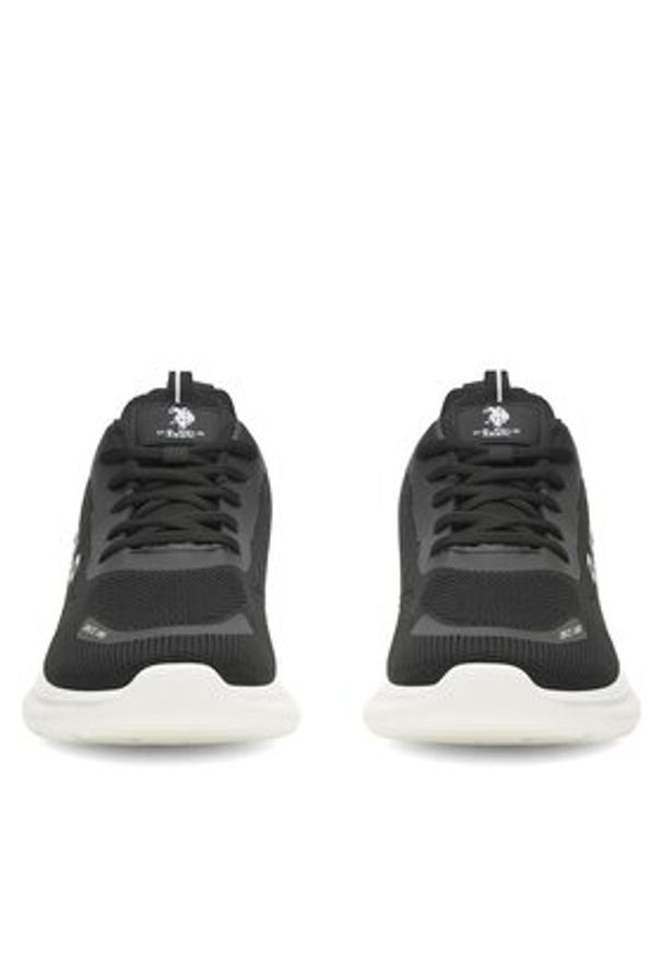 U.S. Polo Assn. Sneakersy ACTIVE001 Czarny. Kolor: czarny. Materiał: materiał