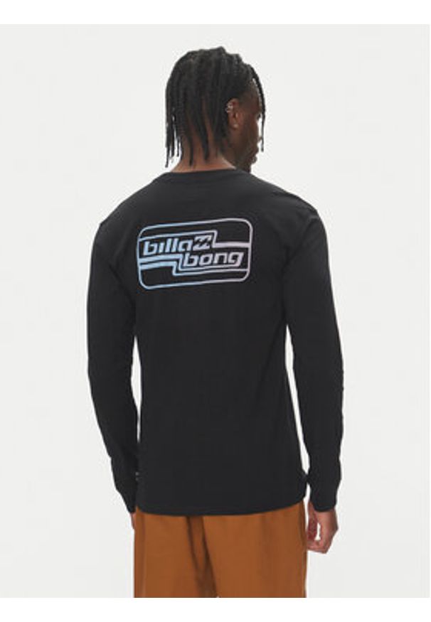Billabong Longsleeve 24A361501 Czarny Regular Fit. Kolor: czarny. Materiał: bawełna. Długość rękawa: długi rękaw