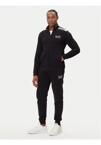 EA7 Emporio Armani Dres 7M000966 AF10377 UC001 Czarny Slim Fit. Kolor: czarny. Materiał: bawełna #1
