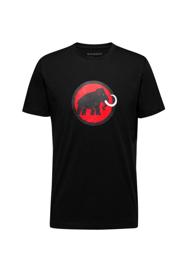 Koszulka bawełniana męska Mammut Core T-Shirt Classic. Kolor: wielokolorowy, czarny, szary. Materiał: bawełna