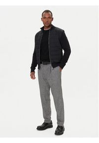BOSS Kurtka przejściowa H-Hernesto 50549991 Czarny Regular Fit. Kolor: czarny. Materiał: wełna, syntetyk, bawełna #3