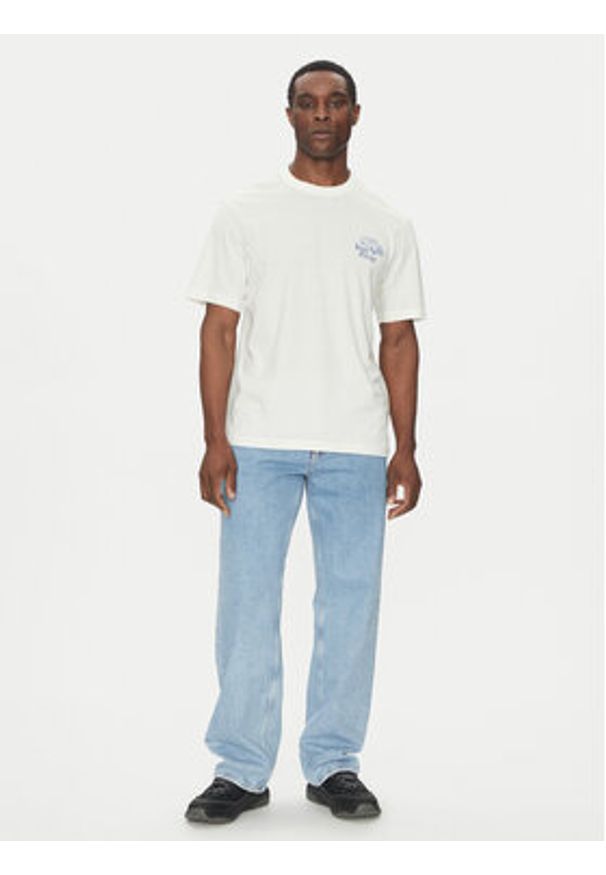 Hugo - HUGO T-Shirt Natopu 50536104 Biały Regular Fit. Kolor: biały. Materiał: bawełna