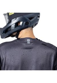 LEATT - Koszulka rowerowa męska Leatt Jersey MTB Enduro 3.0. Kolor: szary. Materiał: jersey