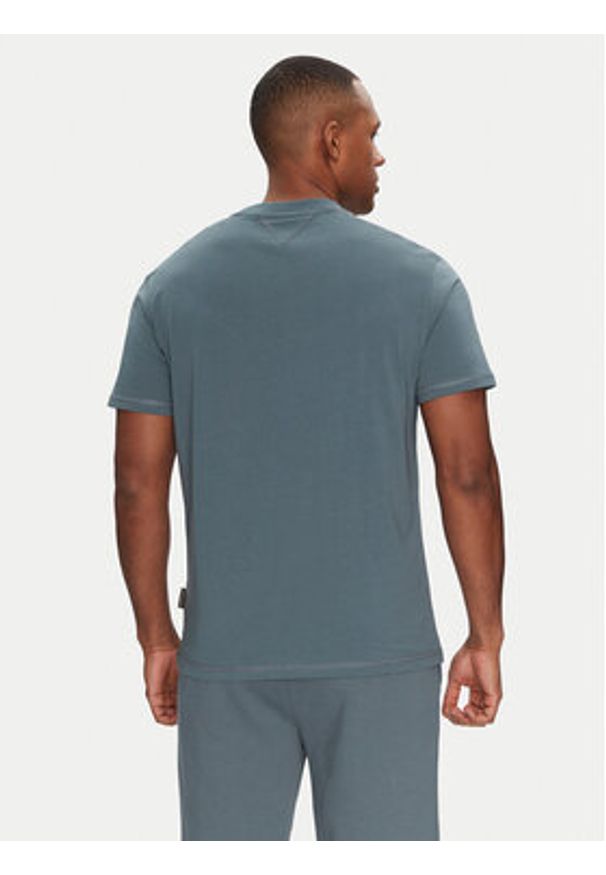 Napapijri T-Shirt S-Lari NP0A4IE5G1Y1 Niebieski Regular Fit. Kolor: niebieski. Materiał: bawełna