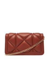 Love Moschino - LOVE MOSCHINO Duży Portfel Damski JC5640PP1NLC0312 Brązowy. Kolor: brązowy. Materiał: skóra #4