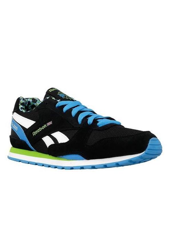 Buty do chodzenia dla dzieci Reebok GL 3000. Zapięcie: sznurówki. Kolor: czarny. Materiał: materiał, syntetyk, tkanina. Szerokość cholewki: normalna. Sport: turystyka piesza