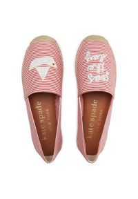 Kate Spade Espadryle Ocean Stroll K3338 Czerwony. Kolor: czerwony. Materiał: materiał #2