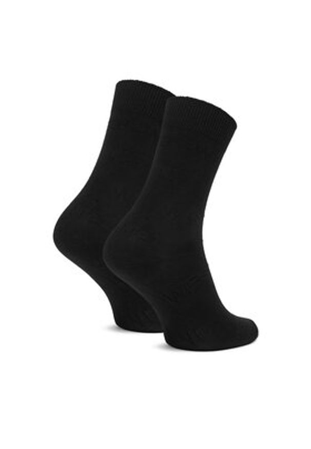 Nine West Skarpety długie CEO_LA_NW_17283_W_AW25 (3-PACK) Czarny. Kolor: czarny. Materiał: bawełna