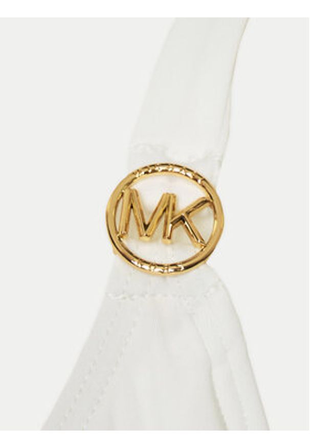 MICHAEL Michael Kors Strój kąpielowy Solids Logo MM7M759 Biały. Kolor: biały. Materiał: syntetyk