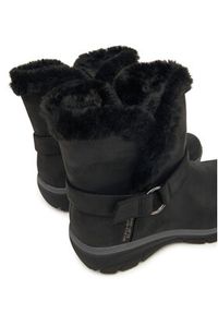 skechers - Skechers Botki Easy Going 168045/BLK Czarny. Kolor: czarny. Materiał: skóra #4