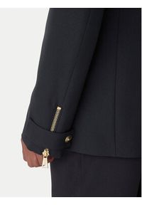 Versace Jeans Couture Marynarka 79GAQ706 N0136 Czarny Regular Fit. Kolor: czarny. Materiał: syntetyk #4