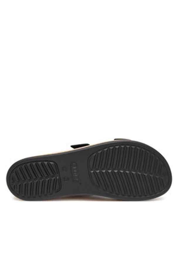Crocs Klapki Brooklyn Cork Buckle 211252 Czarny. Kolor: czarny